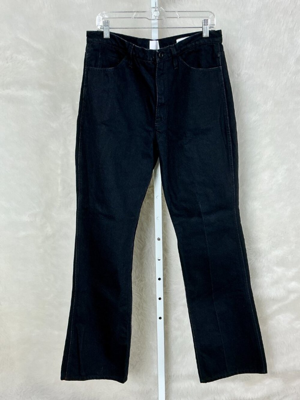 Frame Black Le Italien HIgh Waist Flare Jeans 100% Cotton 32